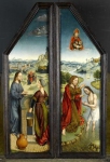 Створки триптиха (The wings of a triptych)Христос и самарянка + Крещение Христово (совм с мастерской)